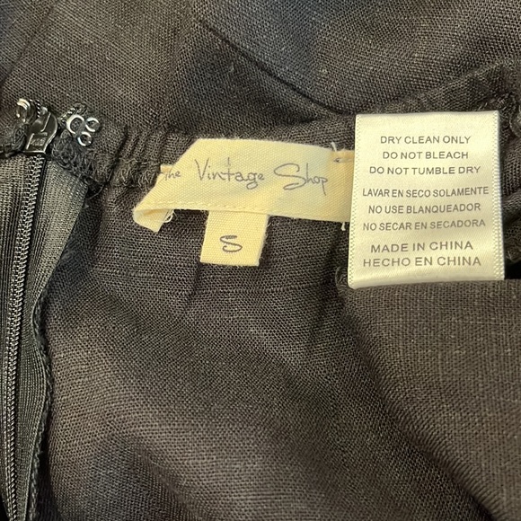 The Vintage Shop Black Ruffle Cropped Jumpsuit - Picture 12 of 12